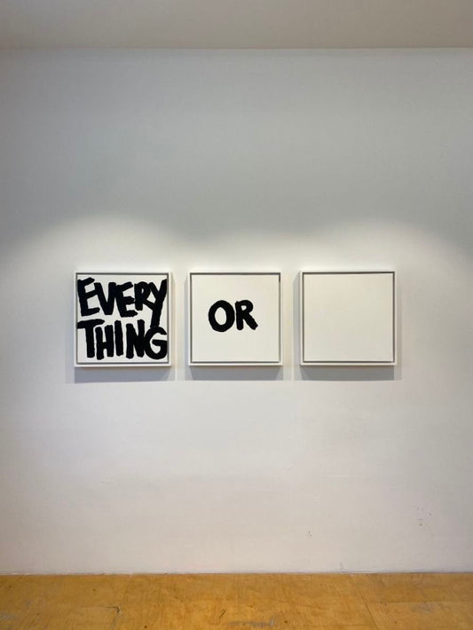Everything or Nothing - 3 poster collection