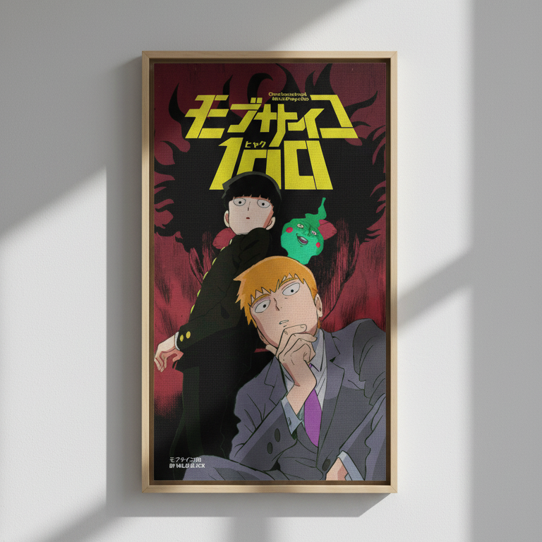 Mob Psycho 100 Psychic Power Classic Poster