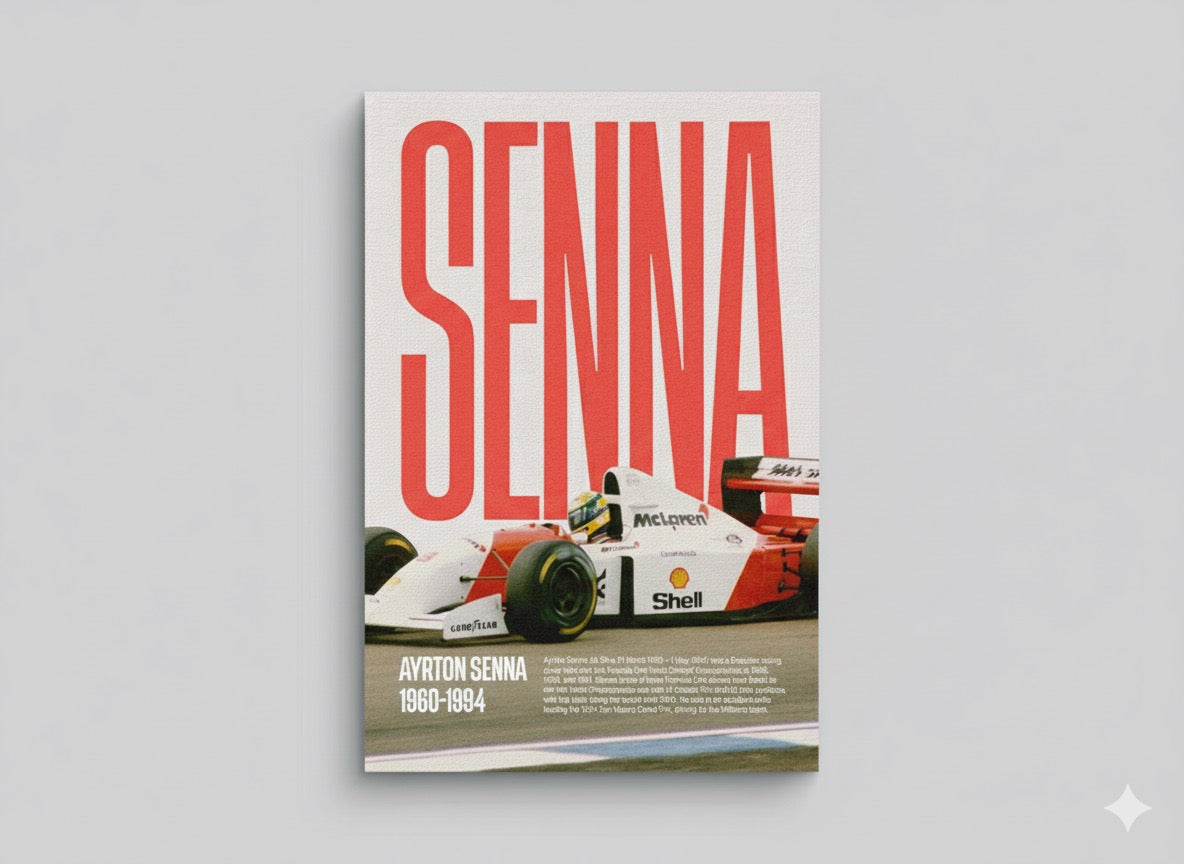 Ayrton Senna McLaren F1 Legend