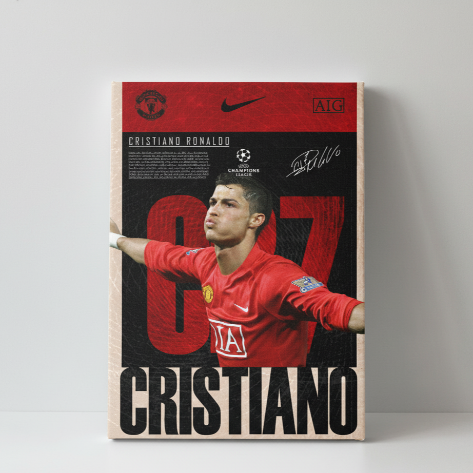 Manchester United 07 Poster