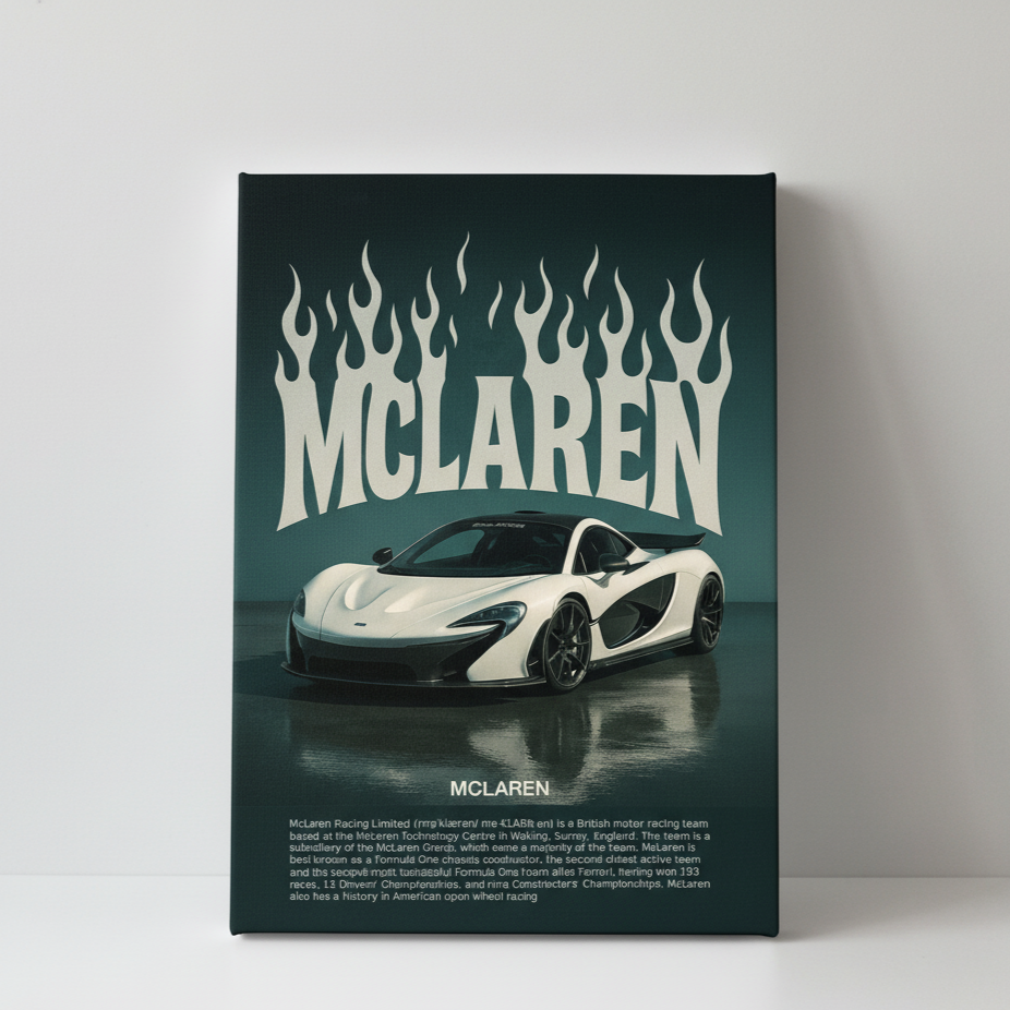 McLaren Poster