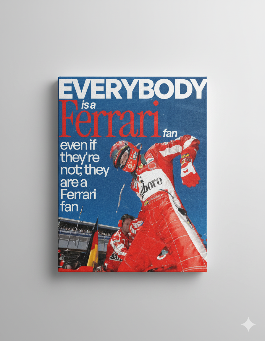 Everybody is a Ferrari Fan