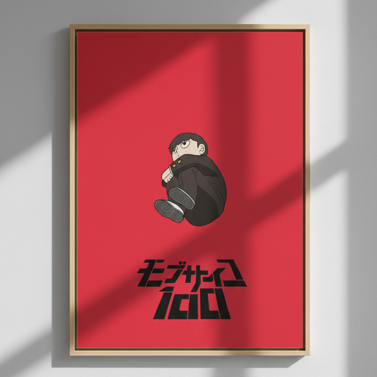 Mob Psycho 100 Shigeo “Mob” Minimalist Poster