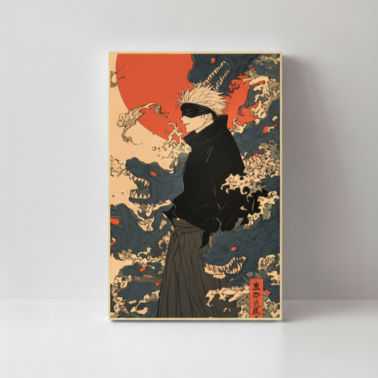 Jujutsu Kaisen Gojo Domain Expansion Poster