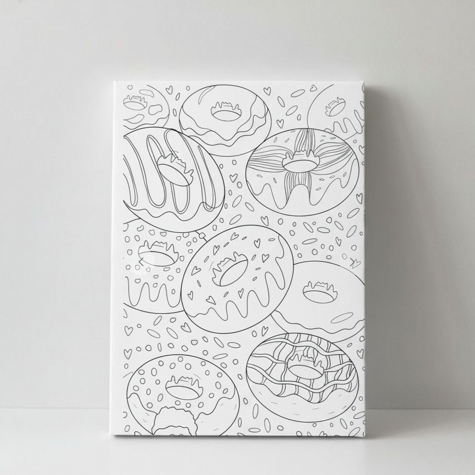 PYOC Donuts Canvas