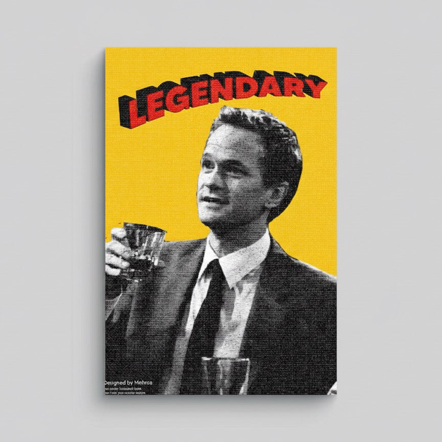 Legendary Barney Stinson Poster