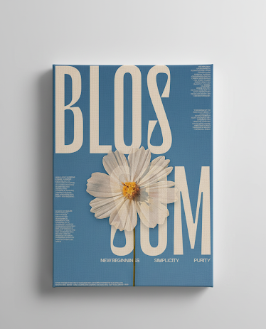 Blossom: Blue and White Aesthetic