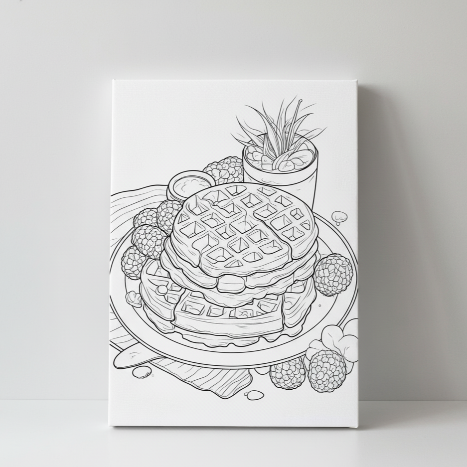 PYOC Waffles Canvas