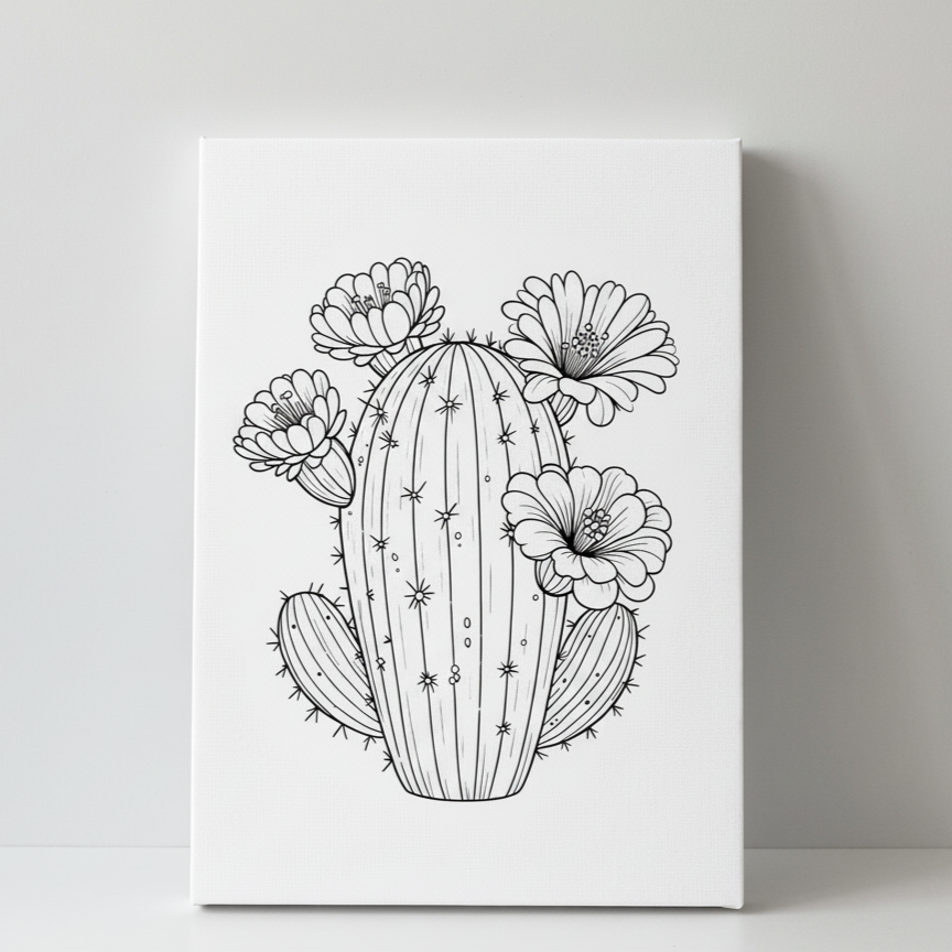 PYOC Cactus Canvas