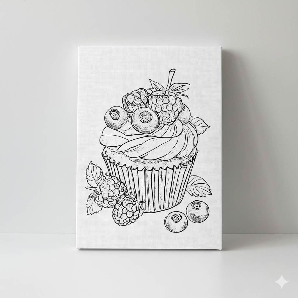 PYOC Cupcake Canvas