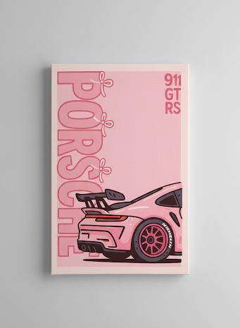 Porsche 911: Pink