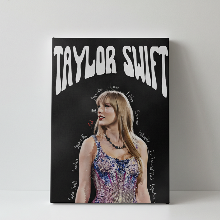 Taylor Swift Album Tribute Poster